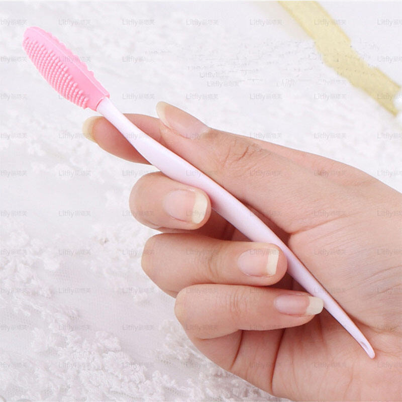 Silicone Exfoliating Lip Brush Double-Sided Soft Lip Exfoliator Tool Lip Scrub factory