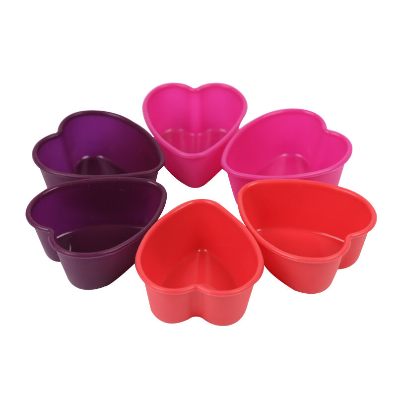 Love heart-shaped Silicone Chocolate Cookies Mold Silicone Mould Baking Tools manufacture