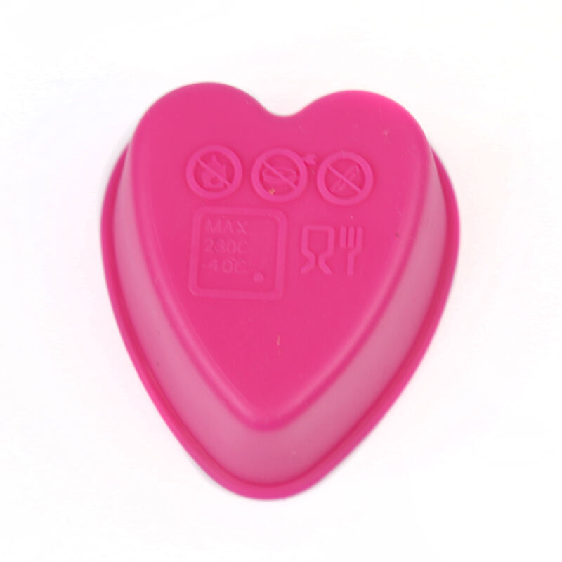 Love heart-shaped Silicone Chocolate Cookies Mold Silicone Mould Baking Tools factory