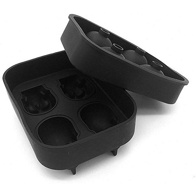 Whiskey Wine Cocktail Ice Cube 3D Silicone Mould Ice Cube Maker Shape Chocolate Mould Tray Ice Cream DIY Tool details