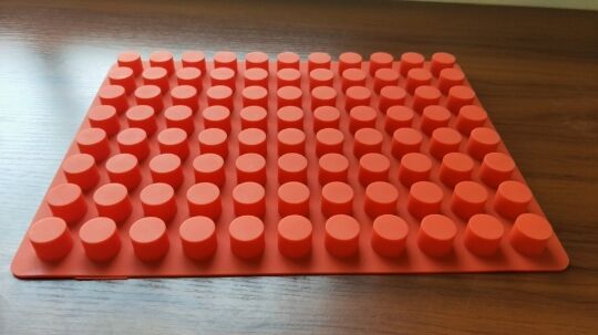 88 Cavity Silicone Ice Cube Trays round ball Ice Cream Mould Tools details