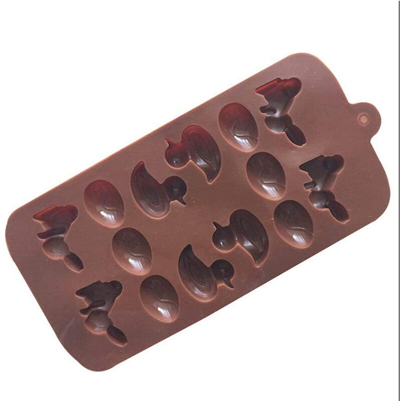 Cartoon Mold Duck Rabbit Egg Silicone Mold Cake Baking Tool DIY Ice Grid Chocolate Pastry Bread Tool Reusable Mold supplier