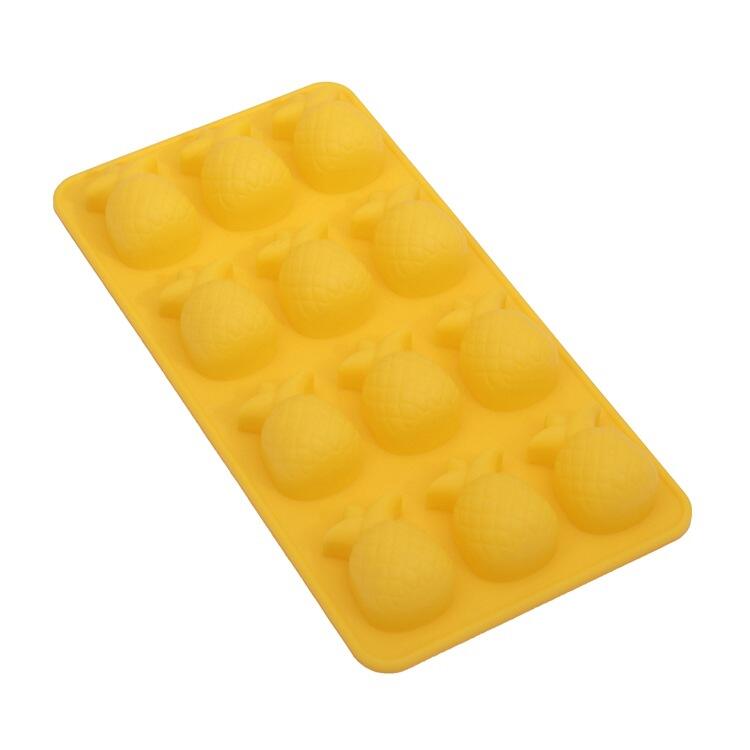 Silicone Ice Tray Pineapple Coconut Tree Flamingo Cactus Silicone Ice Cube Chocolate Mold DIY Baking Mold factory