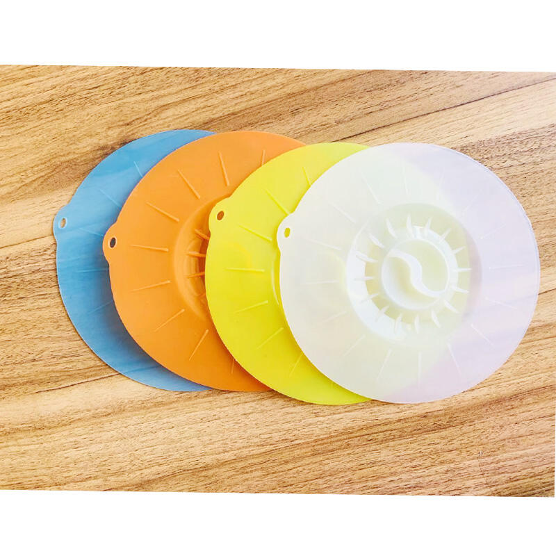 wholesale Silicone Lid for pot bowl Suction lids Round big size silicone pot lids factory