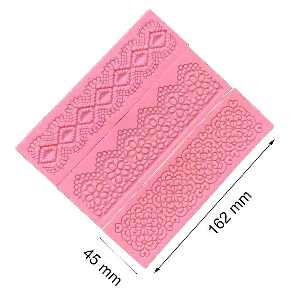 Little Lace Silicone lace mats for cake Fondant cake decoration tools supplier