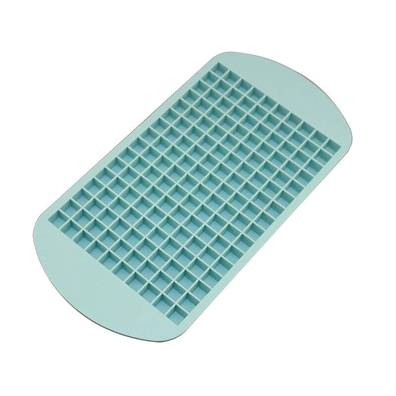 Food Grade Silicone Ice Tray Fruit Ice Cube Maker Creative Small Square Shape ice cube mold factory