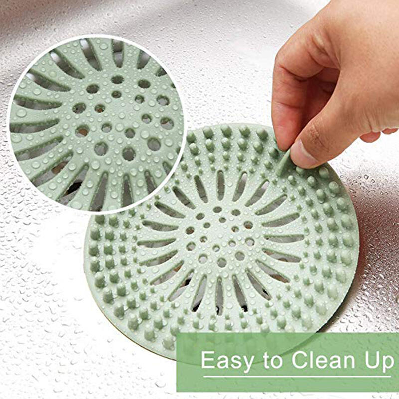 Silicone Kitchen Sink Strainer Drain Cover Hair Trap Hair Catcher Bathroom Shower Sink Stopper Filter supplier