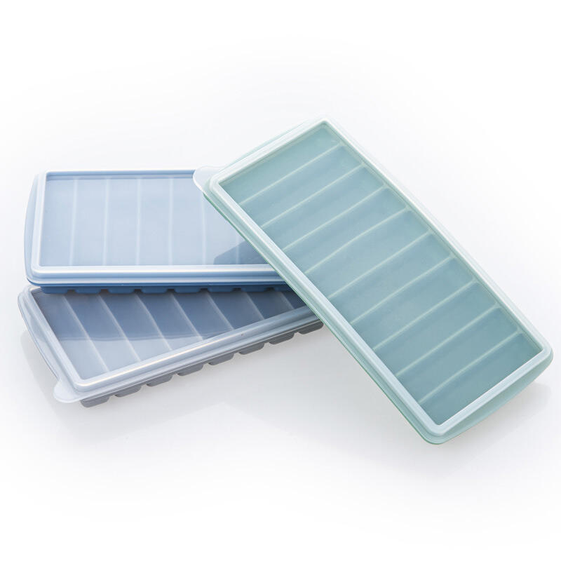 Silicone Ice Cube Trays Molds Square Ice Tray for Whiskey and Cocktail Maker supplier