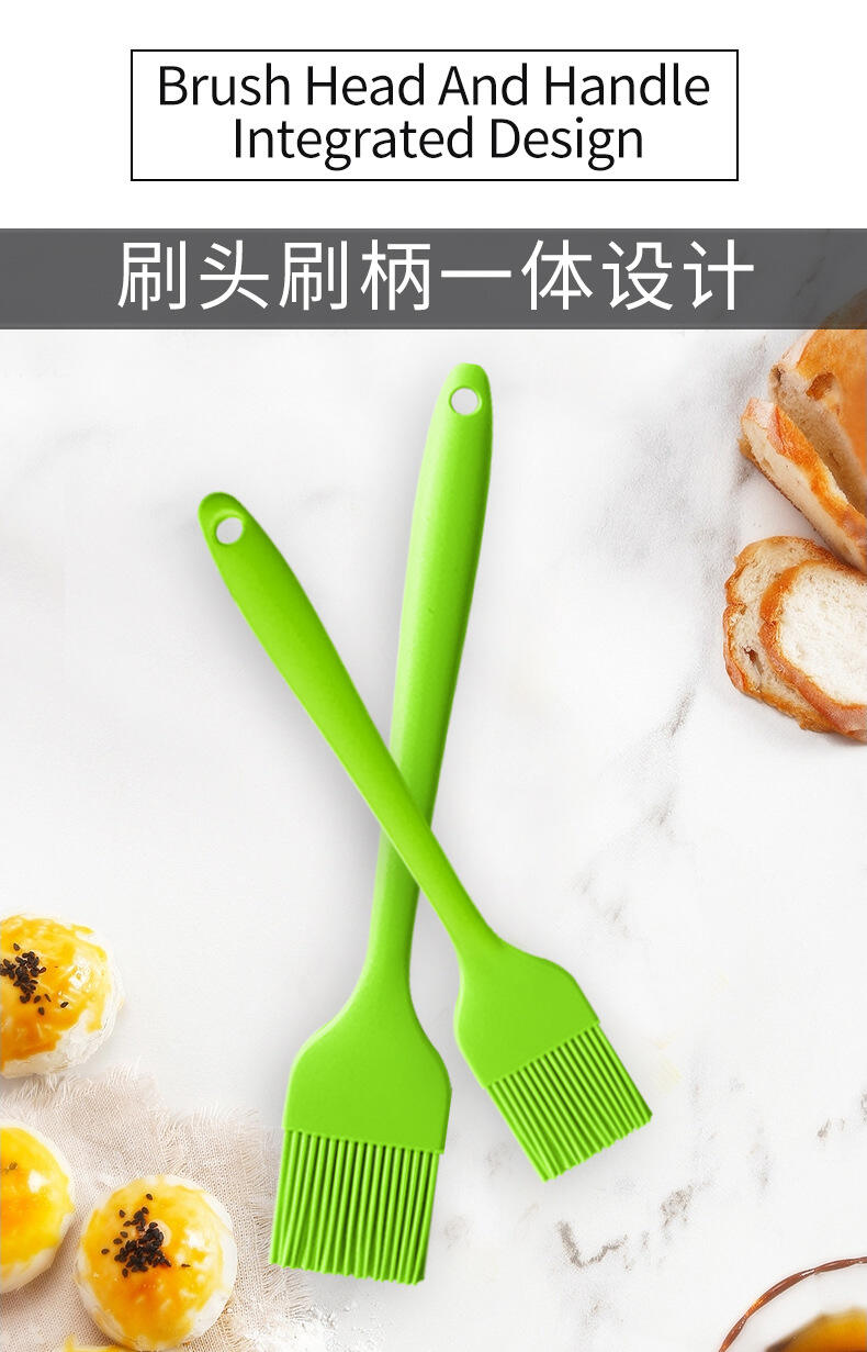 21 cm Silicone Cooking Brush Basting Oil Brush Barbecue for BBQ Grill Barbecue Baking Kitchen to Spread supplier