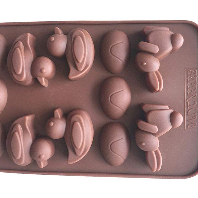 Cartoon Mold Duck Rabbit Egg Silicone Mold Cake Baking Tool DIY Ice Grid Chocolate Pastry Bread Tool Reusable Mold details