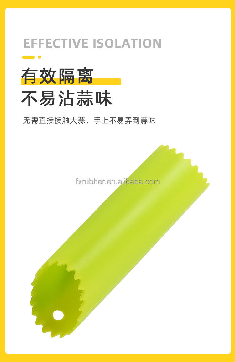 Eco-Friendly Silicone Garlic Peeler Set Manual Kitchen Gadget for Home Kitchen Use for Serving and Cooking factory