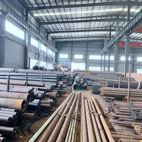 High-quality GI round pipes for plumbing installations