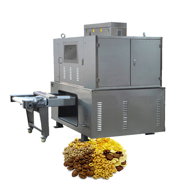 Corn flakes production made efficient with machinery