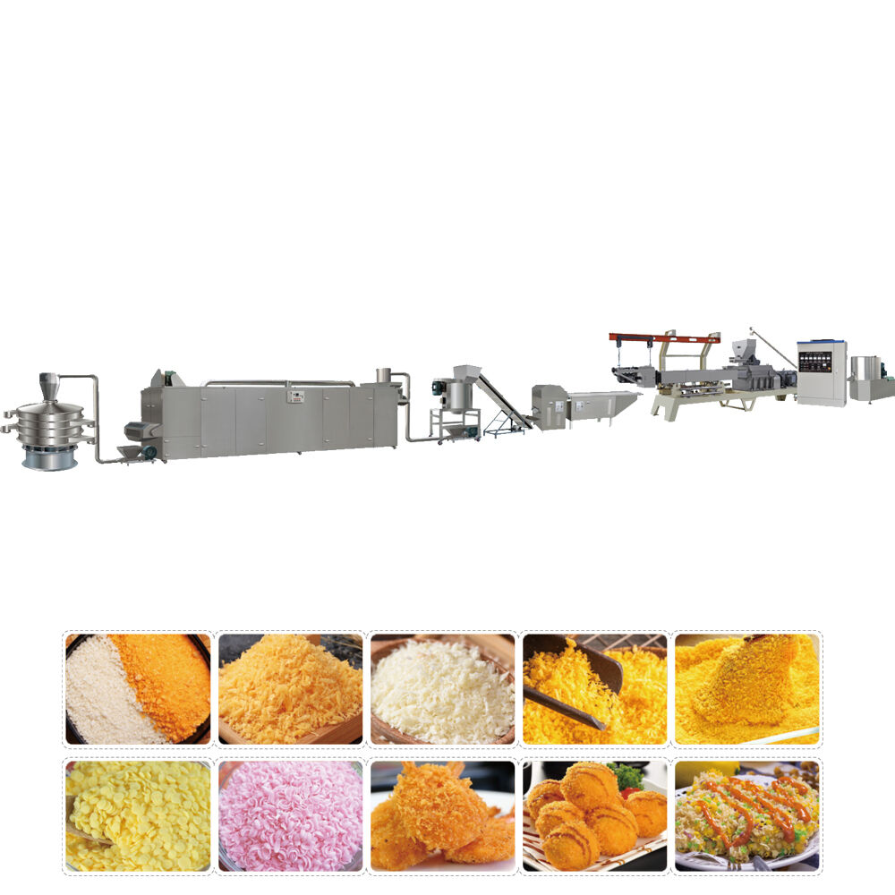 Bread crumbs making machine