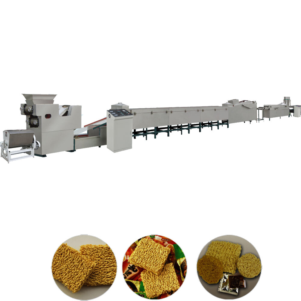 Frying  instant noodles production line