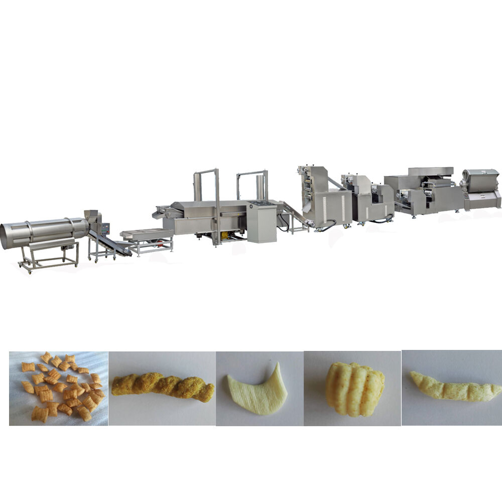 Frying snacks machine