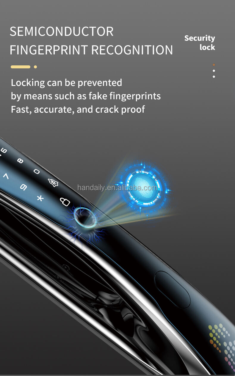 product factory price premium quality 3d face recognition biometric fingerprint tuya wifi smart door lock outdoor digital lock-4