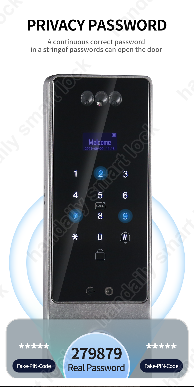 product security cameras 3d face recognition fingerprint biometric card digital lock cerradura inteligente tuya wifi smart door lock-5