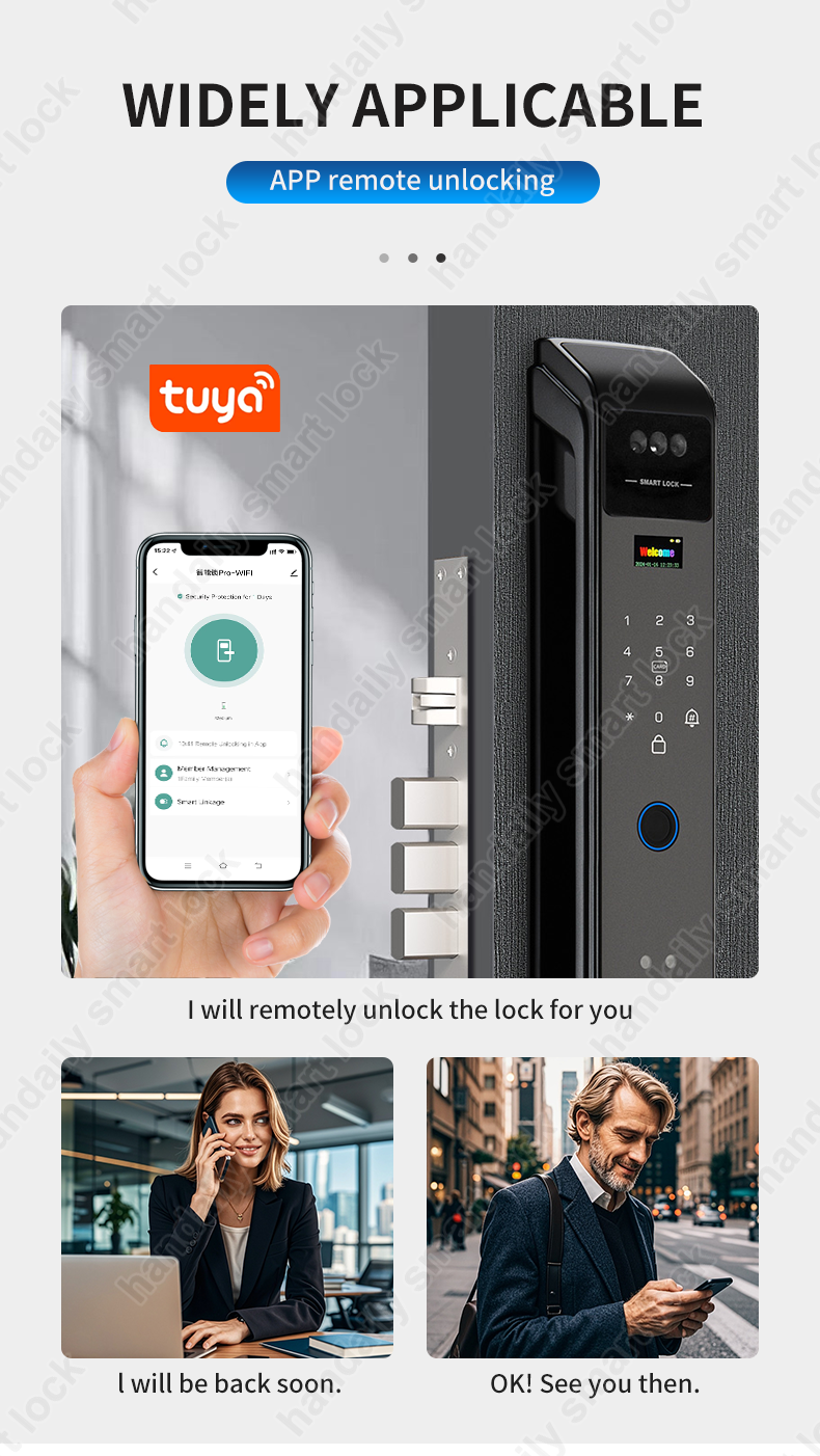 product tuya wifi electronic smart lock cerradura inteligente electric fingerprint lock with camera support video call function-4