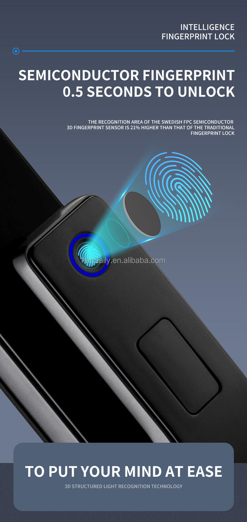 tuya app smart life video intercom 3d face recognition fingerprint password digital lock keyless card smart door lock df11-2