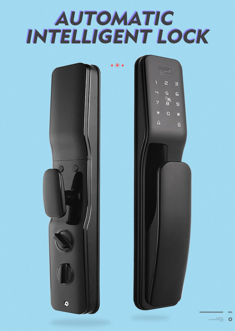 product tuya door lock wifi app fingerprint fully automatic intelligent keyless security entry smart lock-0