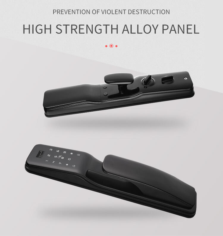 product tuya door lock wifi app fingerprint fully automatic intelligent keyless security entry smart lock-7