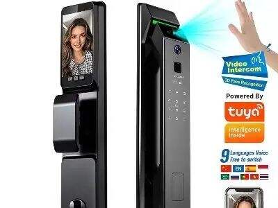 2.Smart Door Lock Supplier with Multi-Access Control Options