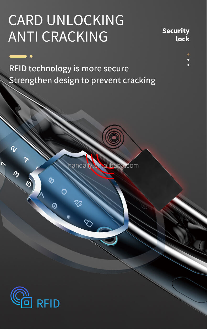 product factory price premium quality 3d face recognition biometric fingerprint tuya wifi smart door lock outdoor digital lock-8