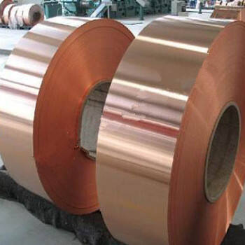 C17200  Beryllium Bronze copper tape Copper Coil Manufacturer Copper Strip / Tapes factory