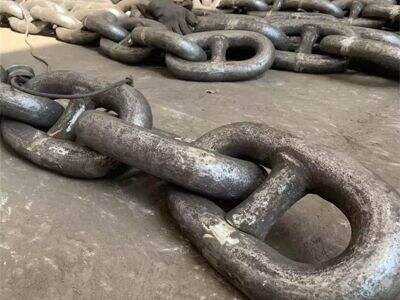 Galvanized anchor chain, stainless steel anchor chain, hot dip galvanized chain