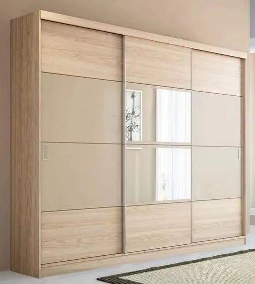 Durable Construction of Double Building Wardrobe Closets