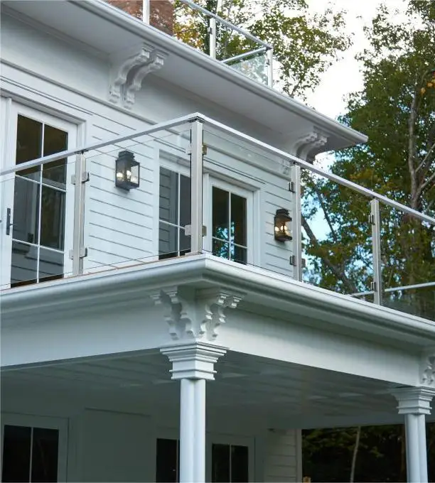 Easy Installation of Double Building Railing Balustrade