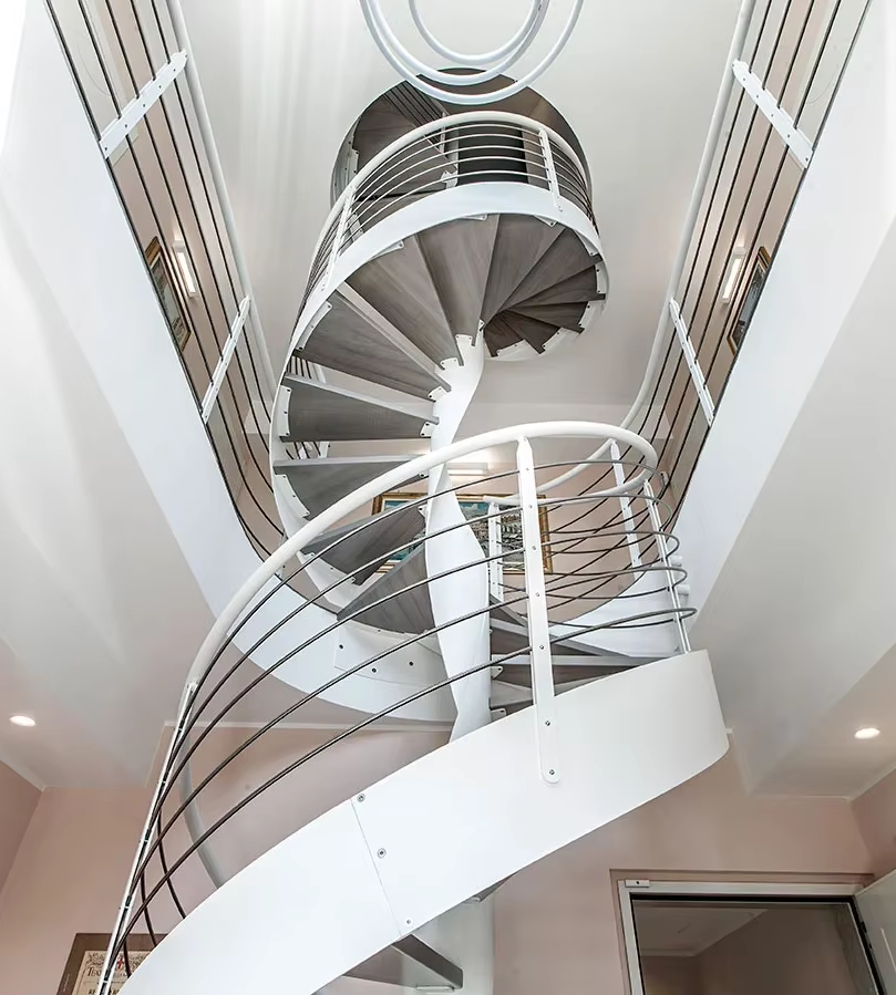 Customization Options for PADEEN Spiral Stairs