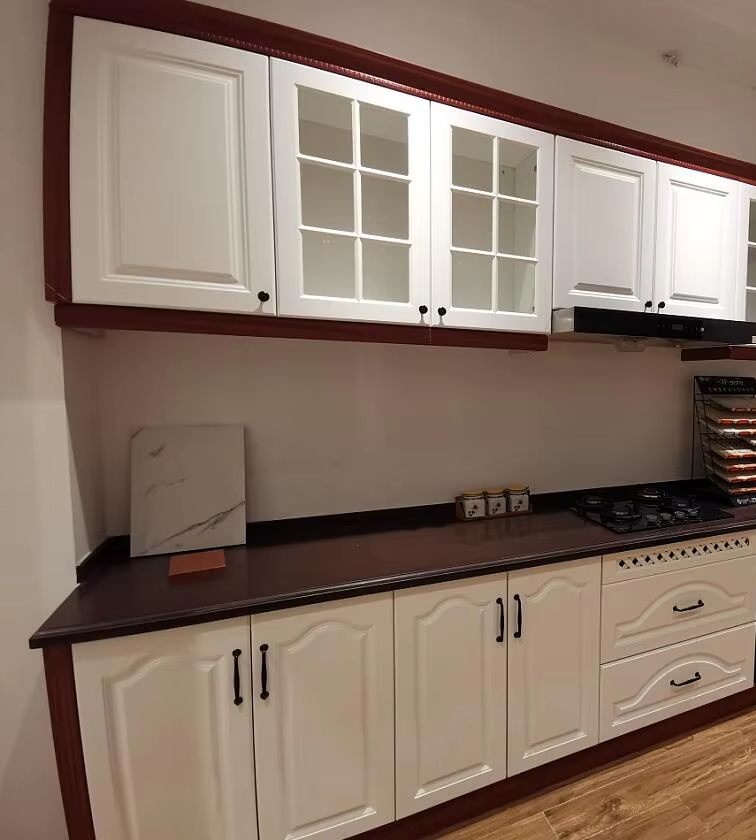 Easy Installation and Maintenance of Double Building Kitchen Cabinets