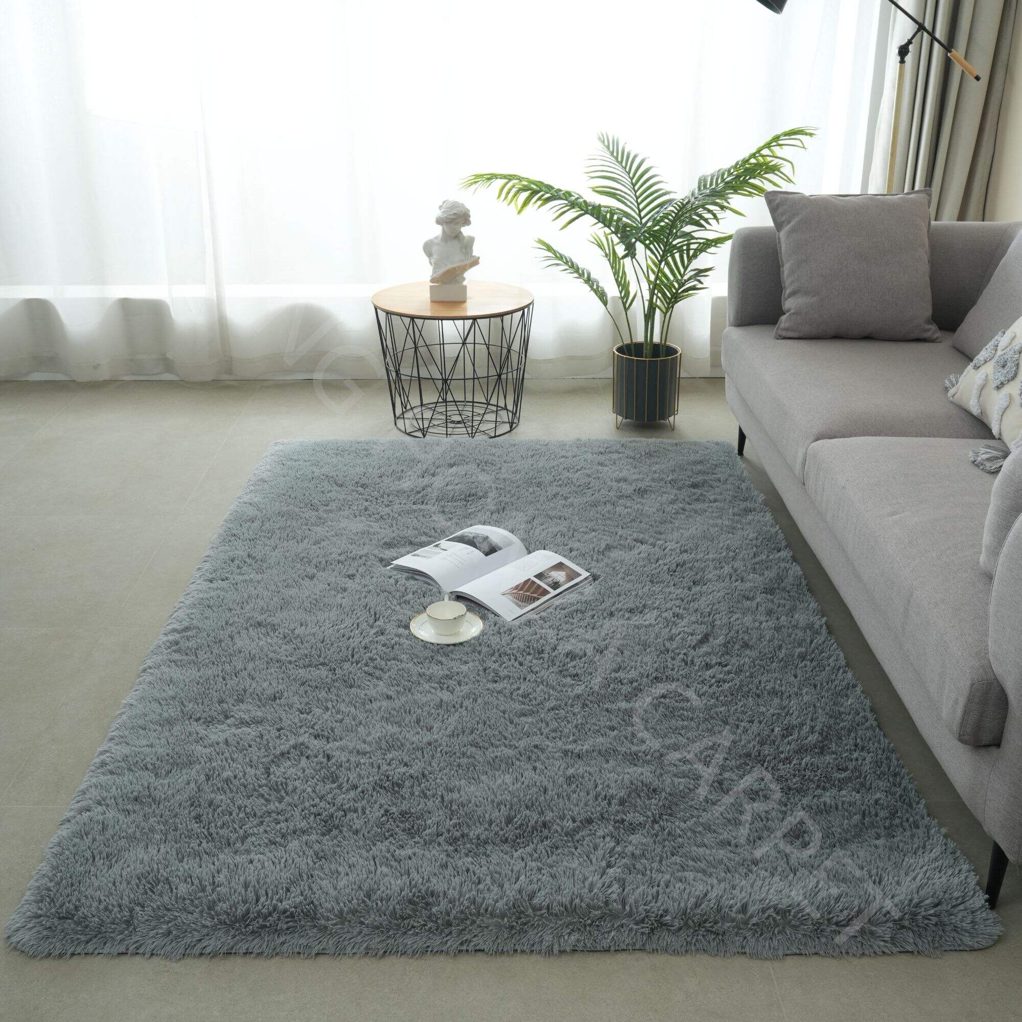 Keep Warm and Stylish this Winter with Faux Rabbit Fur Rugs