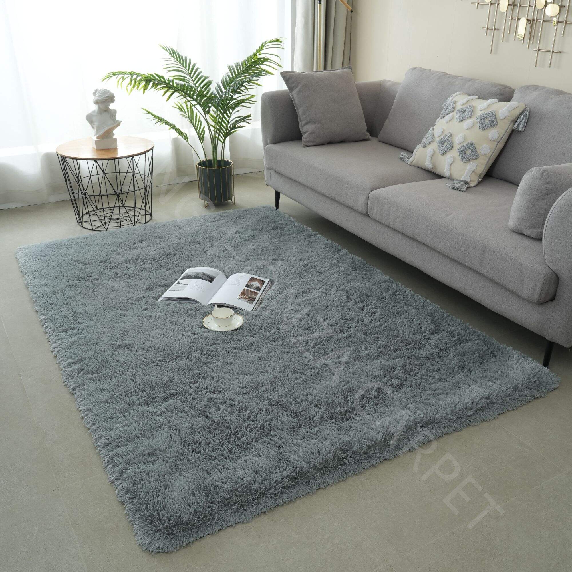 Realize Luxury with Plush Faux Rabbit Fur Rugs