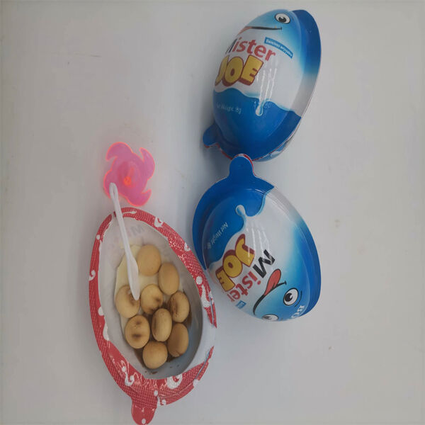 Kebahagiaan Cokelat + Kebahagiaan Mainan dalam Satu Butir Telur yang Lezat