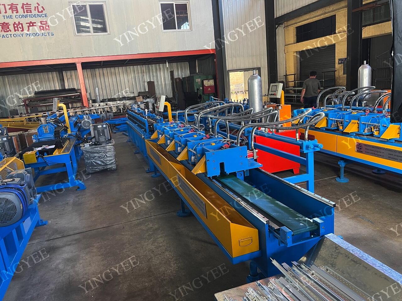 High speed Ceiling T grid roll forming machine T ceiling production line used High Quality supplier