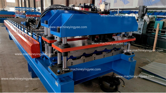 Hot sale glazed roof sheet roll forming machine glazed making roofing machine build roofing tile machine in China supplier