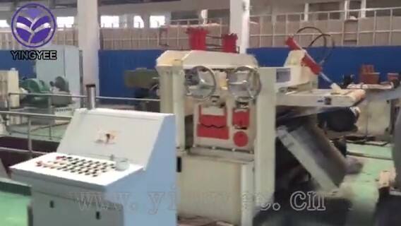 slitting line kumparan galvanis/PPGI ke pabrik strip baja