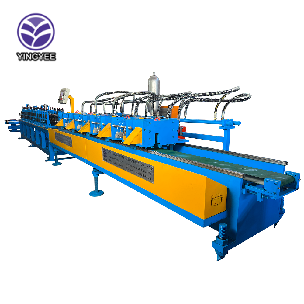 High speed Ceiling T grid roll forming machine T ceiling production line used High Quality details