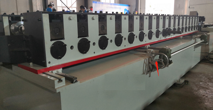 Electrical junction cabinet roll forming machine  enclosure box production line manufacture