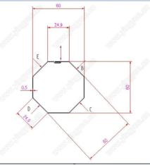 Máy tạo hình ống hình bát giác phù hợp với nhà máy sản xuất máy cửa chớp con lăn xốp PU