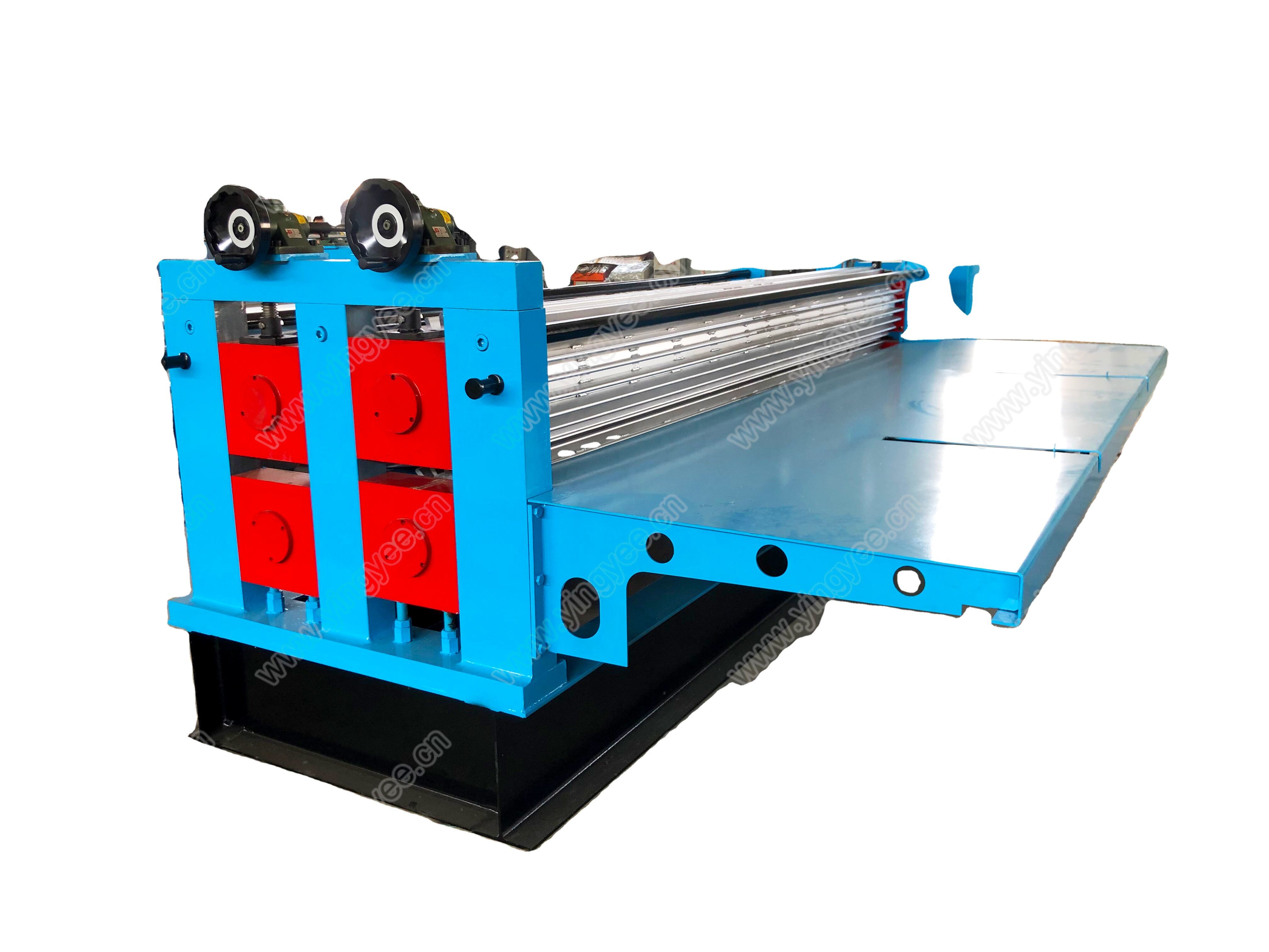 Barrel corrugated sheets rolling machine details