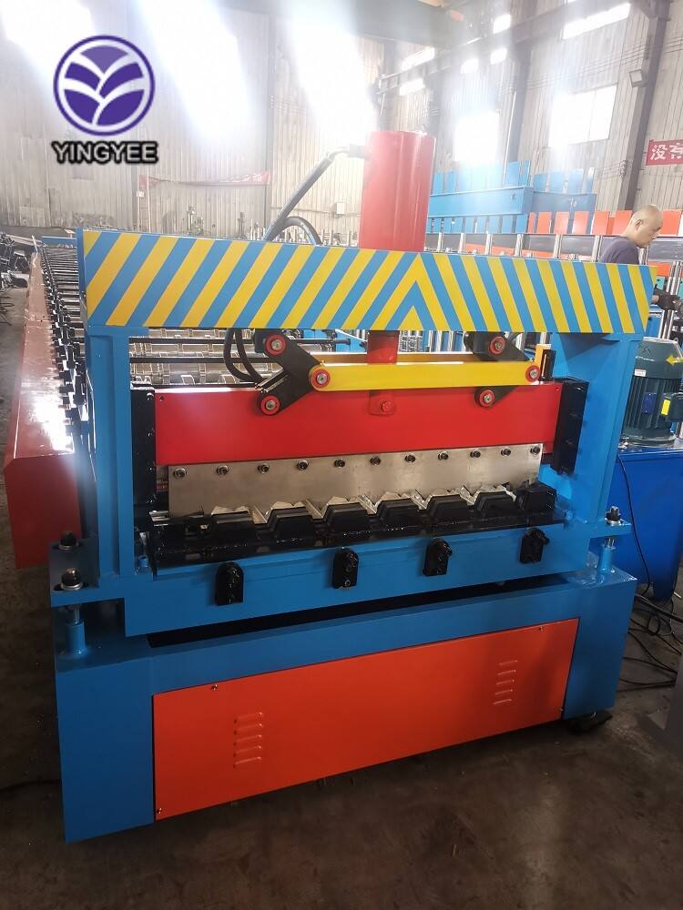 Panel dek lantai/Lantai penghiasan/Pembuatan Mesin Roll Forming Lembaran Logam Lantai