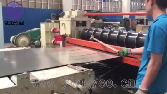 slitting line galvanized coils/PPGI  to steel strips supplier