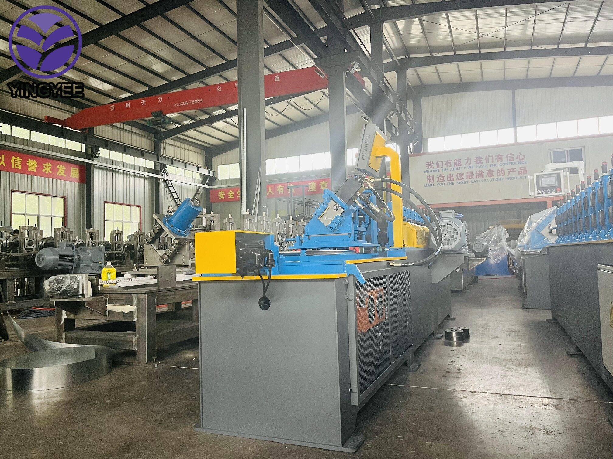 the main channel roll forming machine/38 channel  roll forming machine factory