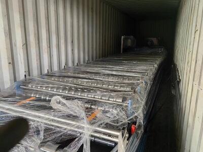 Panel dek lantai/Lantai penghiasan/Pembuatan Mesin Roll Forming Lembaran Logam Lantai