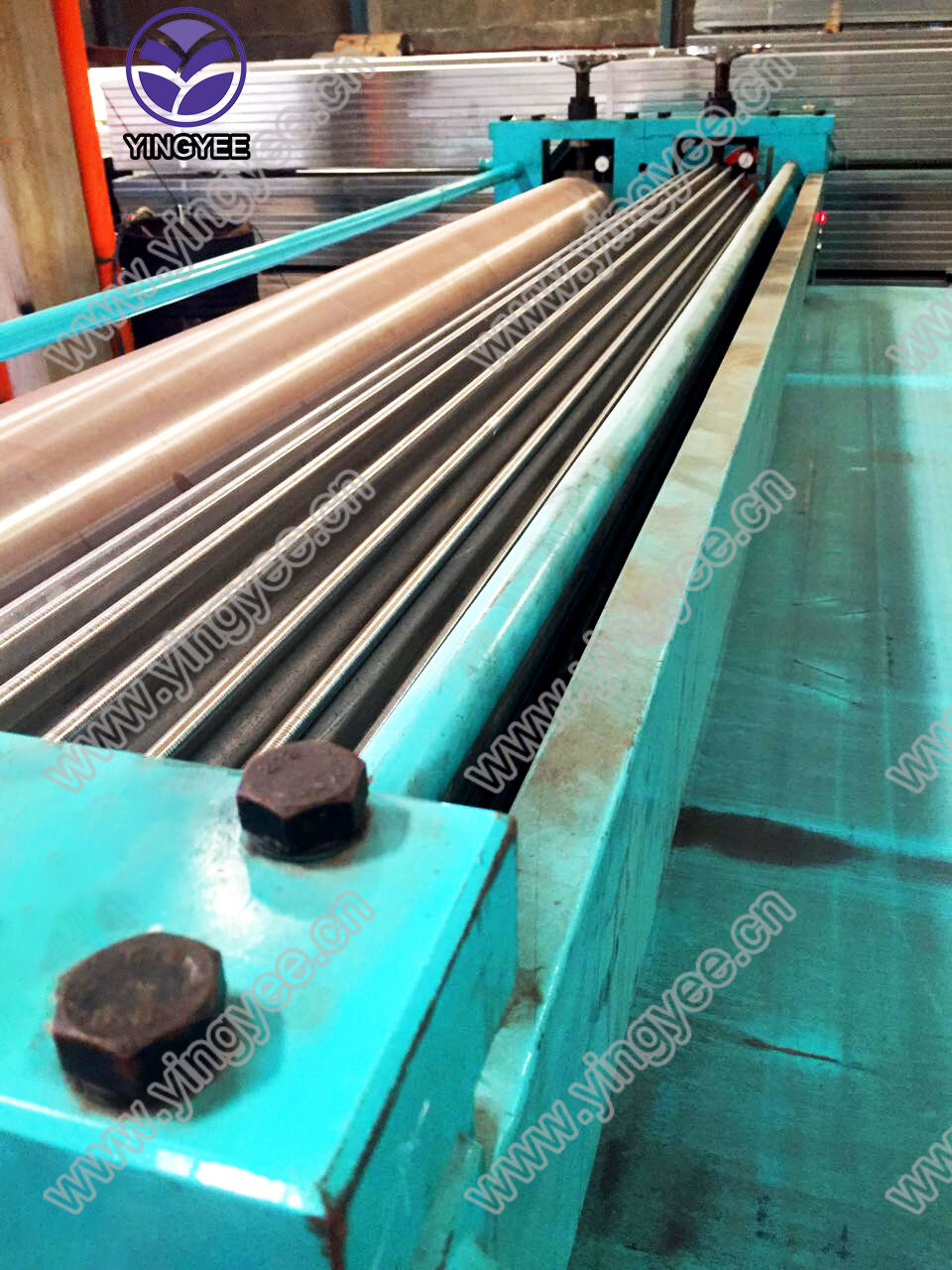 Barrel corrugated sheets rolling machine manufacture