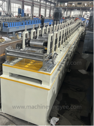 Octagonal Tube Roll Forming Machine matched with PU foam roller shutter door machine supplier